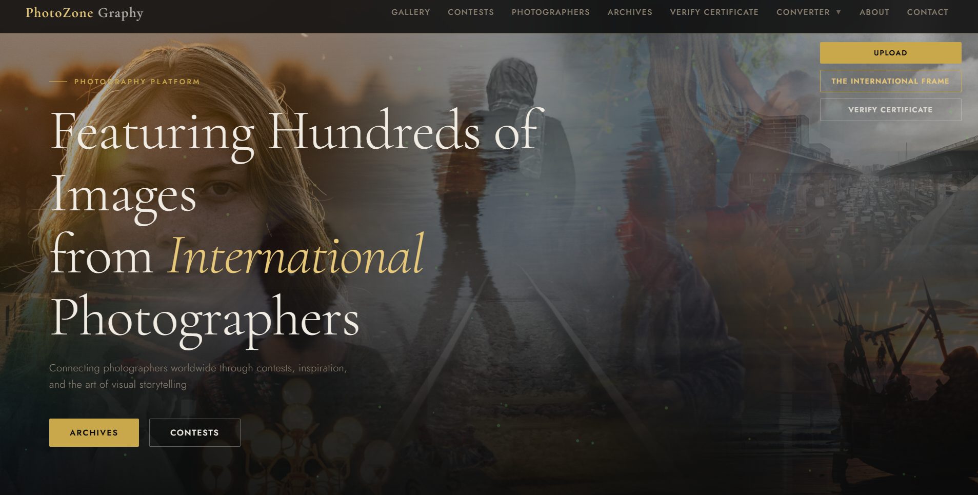 PhotoZone Graphy Homepage image